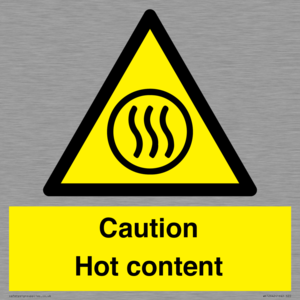 Caution Hot content